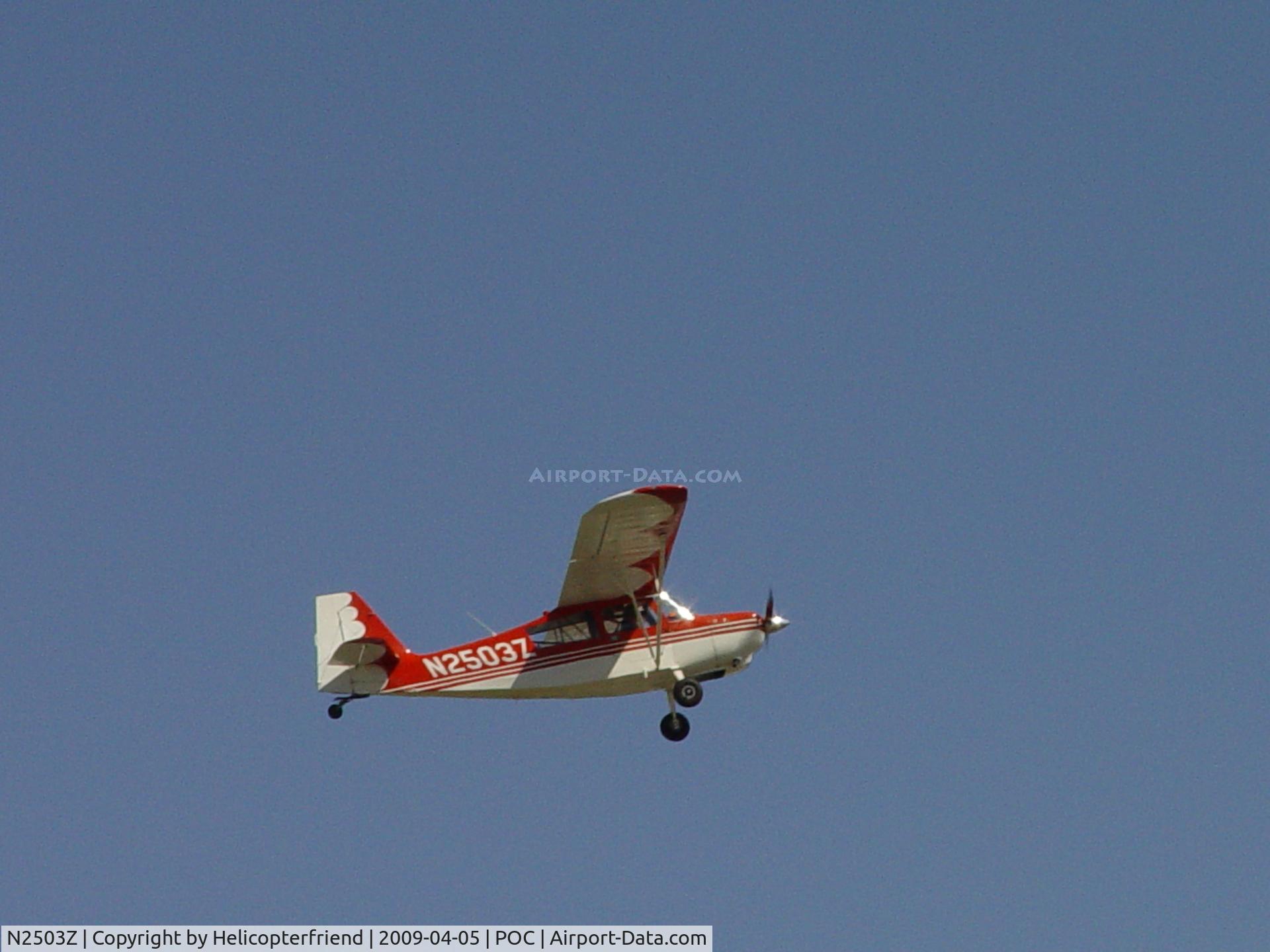N2503Z, 1977 Bellanca 7KCAB Citabria C/N 613-77, Climbing out of 8R at Brackett