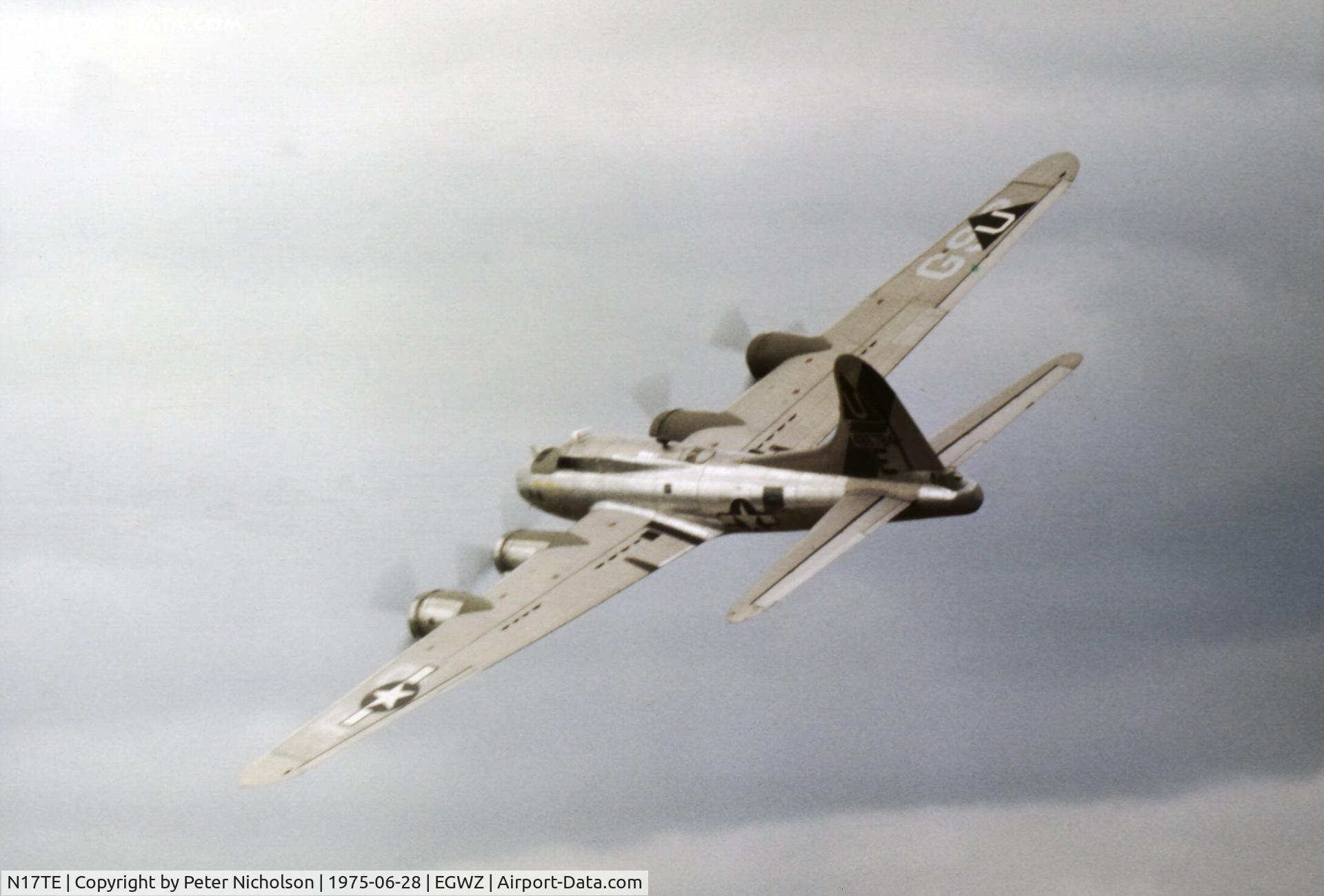 N17TE, 1944 Boeing B-17G Flying Fortress C/N 8693, Later to become G-BEDF