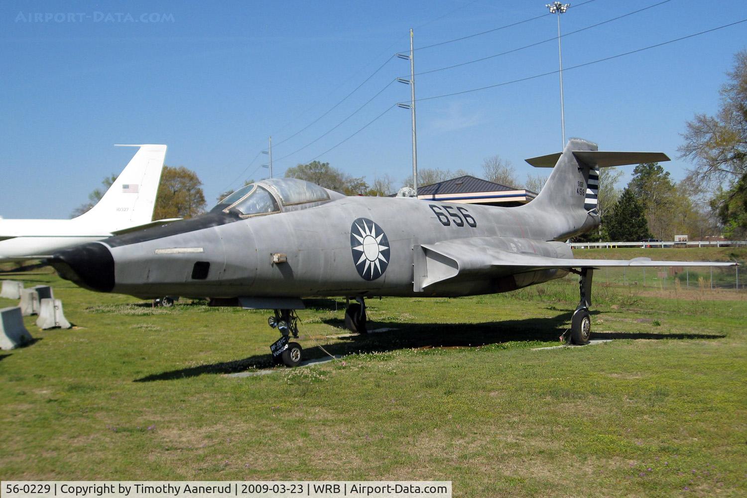 56-0229, 1956 McDonnell RF-101C Voodoo C/N 249, Museum of Aviation, Robins AFB