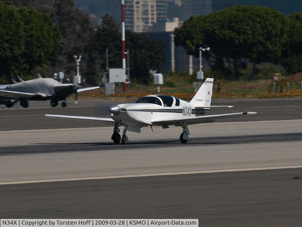 N34X, 1987 Stoddard-Hamilton Glasair SH-2R C/N 653, N34X departing from RWY 21