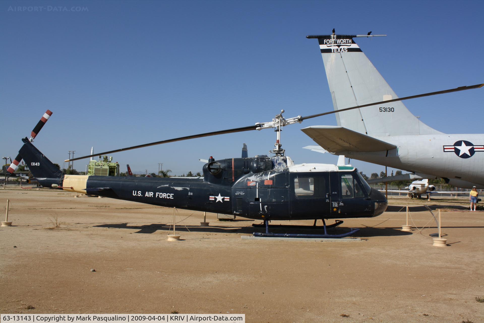 63-13143, Bell UH-1F Iroquois C/N 7003, Bell UH-1F