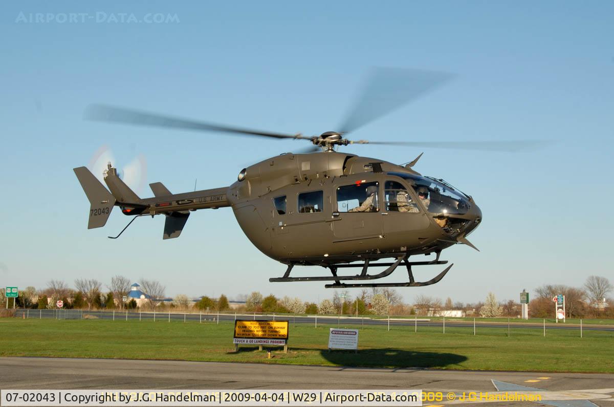 07-02043, 2007 Eurocopter UH-72A Lakota C/N 9193, lift off