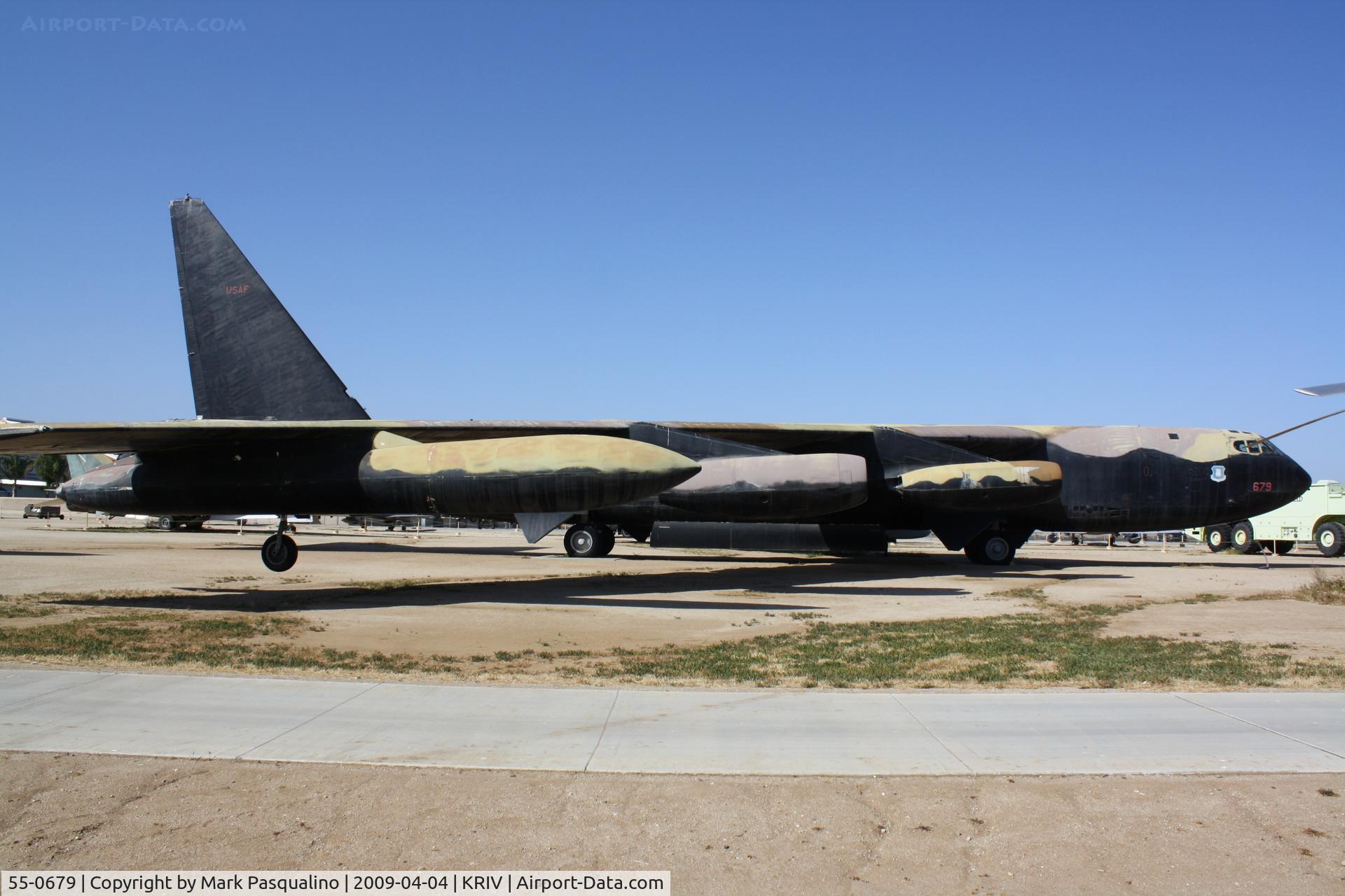 55-0679, 1956 Boeing B-52D Stratofortress C/N 464026, Boeing B-52D