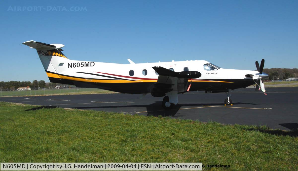 N605MD, 2008 Pilatus PC-12/47E C/N 1033, Maryland Air PC-12