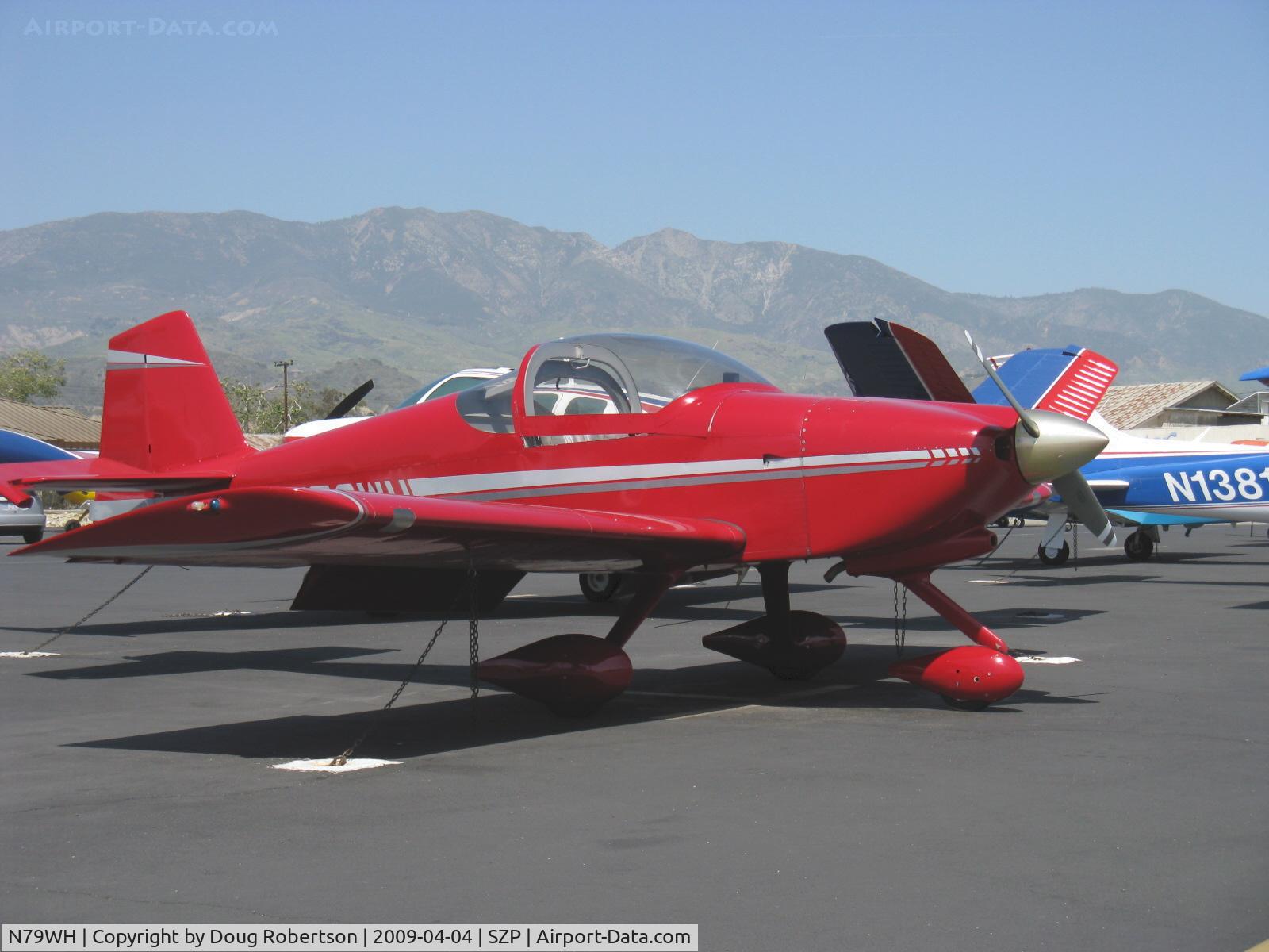 N79WH, 1998 Vans RV-6A C/N 21611, 1998 Hastings VAN's RV-6A, Lycoming O-320