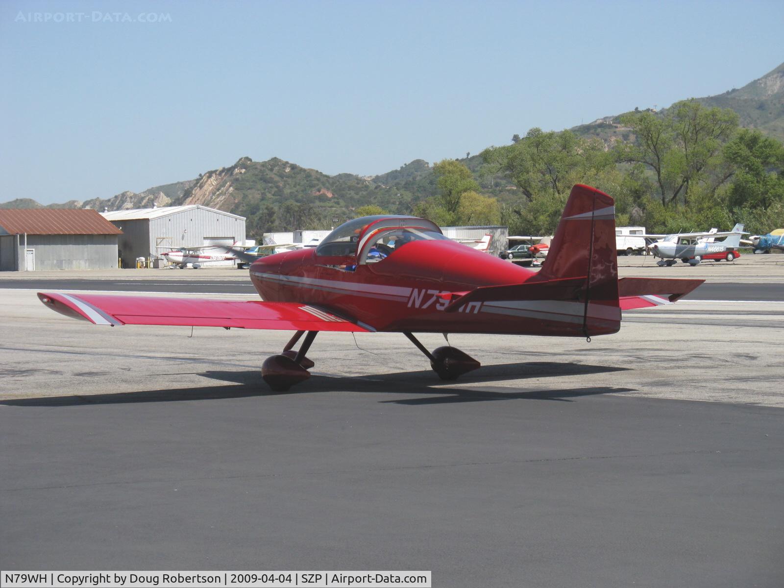 N79WH, 1998 Vans RV-6A C/N 21611, 1998 Hastings VAN's RV-6A, Lycoming O-320, taxi to Rwy 22