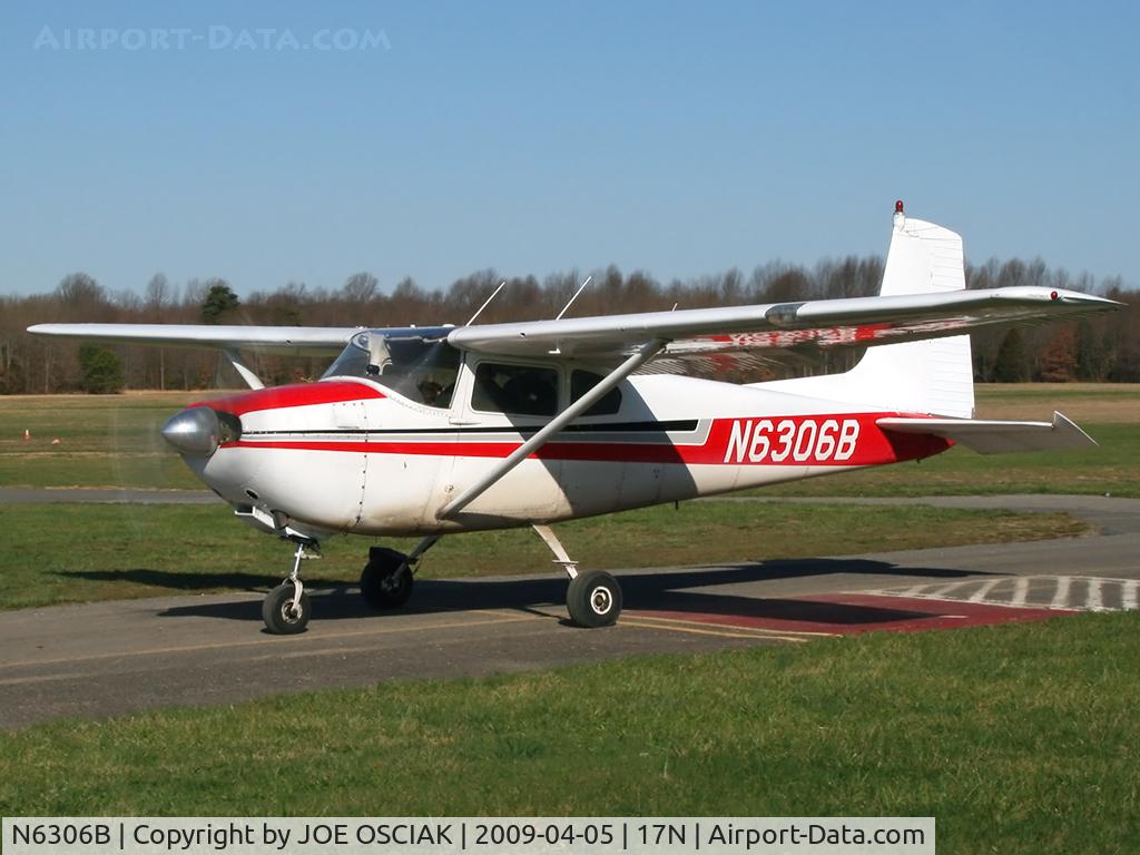 N6306B, 1957 Cessna 182A Skylane C/N 34206, Getting ready to leave Cross Keys