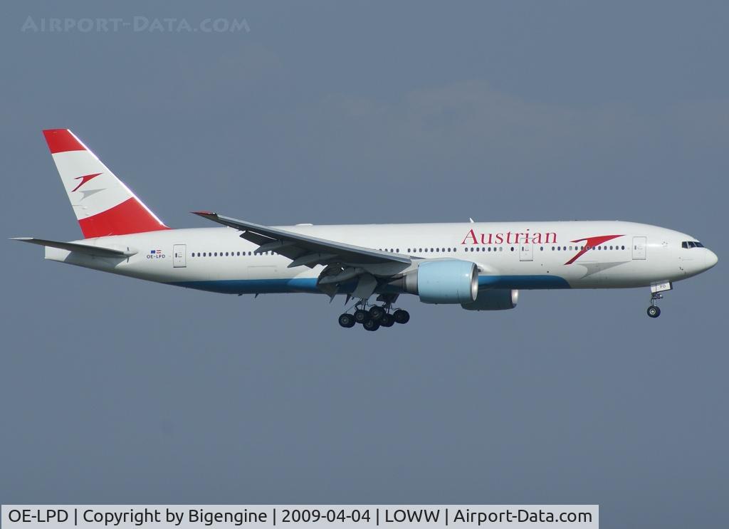 OE-LPD, 2006 Boeing 777-2Z9/ER C/N 35960, Newest Boeing 777 from Aua!