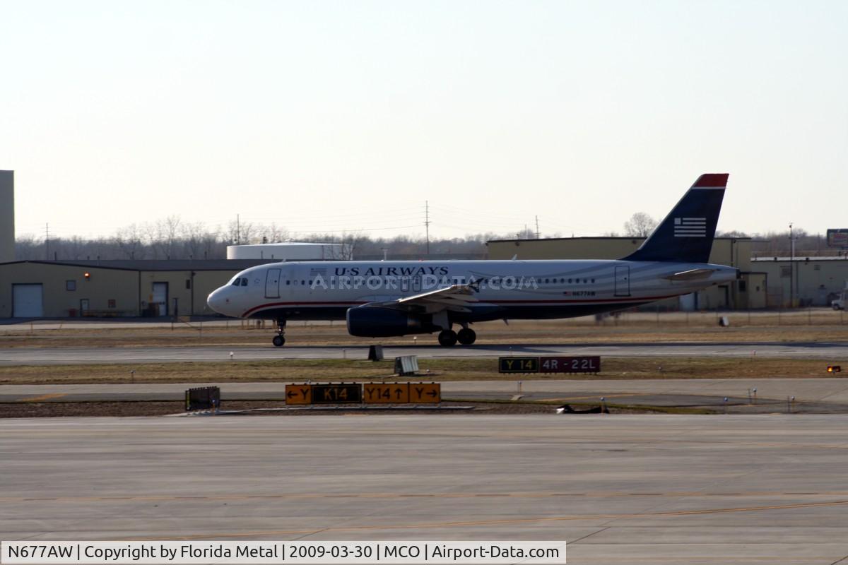 N677AW, 2005 Airbus A320-232 C/N 2430, US Airways A320