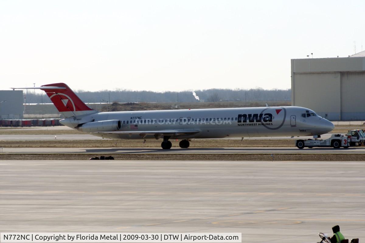 N772NC, 1978 McDonnell Douglas DC-9-51 C/N 47774, Northwest DC-9-50