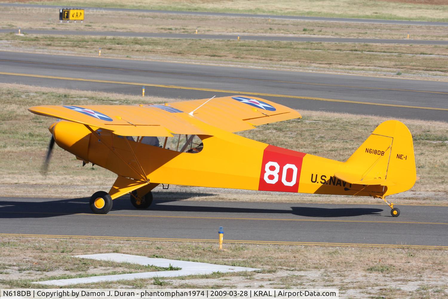 N618DB, Wag-Aero Sport Trainer C/N 4807, Riverside Airshow 2009