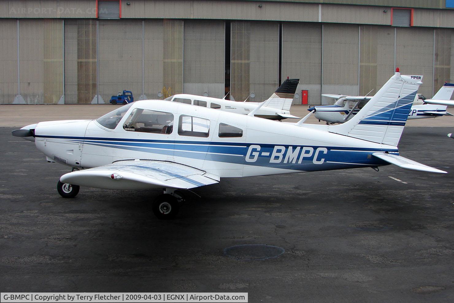 G-BMPC, 1977 Piper PA-28-181 Cherokee Archer II C/N 28-7790436, Piper PA-28-181 at EMA