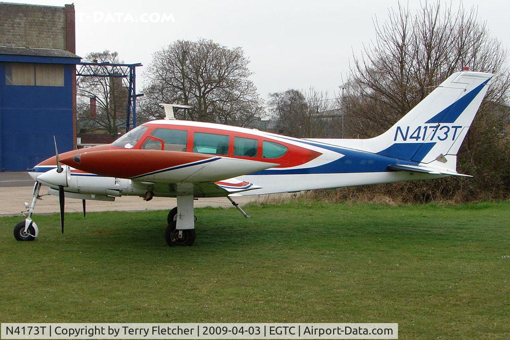 N4173T, 1965 Cessna 320D Executive Skyknight C/N 320D0073, Cessna 320D at Cranfield