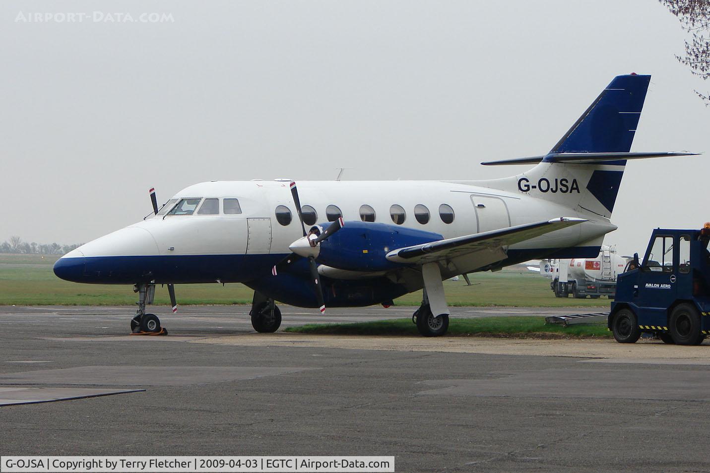 G-OJSA, 1986 British Aerospace BAe-3101 Jetstream 31 C/N 711, Jetstream 3102 at Cranfield University