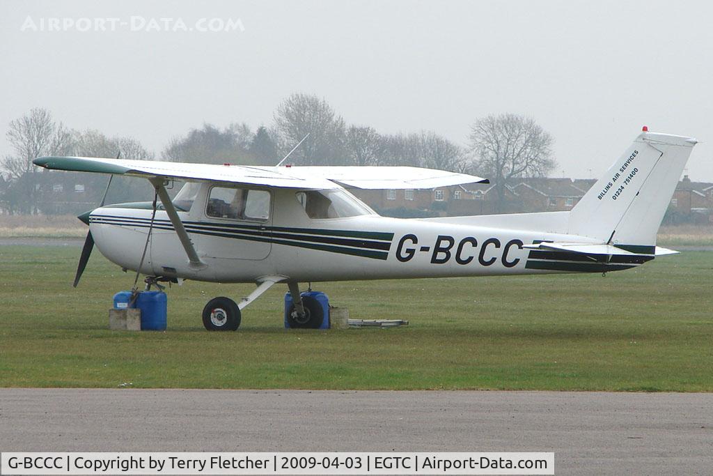 G-BCCC, 1974 Reims F150L C/N 1041, Cessna F150L at Cranfield