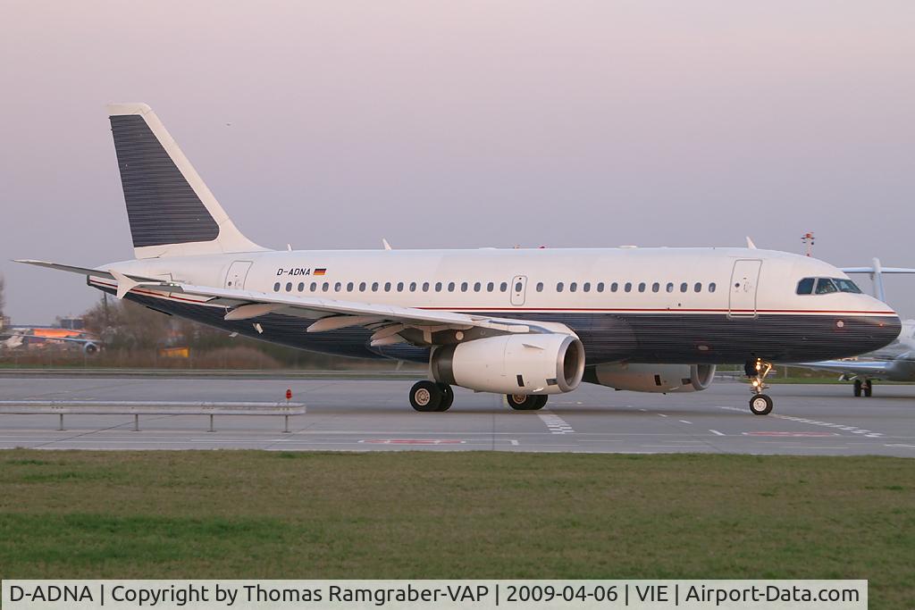 D-ADNA, 1999 Airbus ACJ319 (A319-133/CJ) C/N 1053, DC Aviation Airbus A319