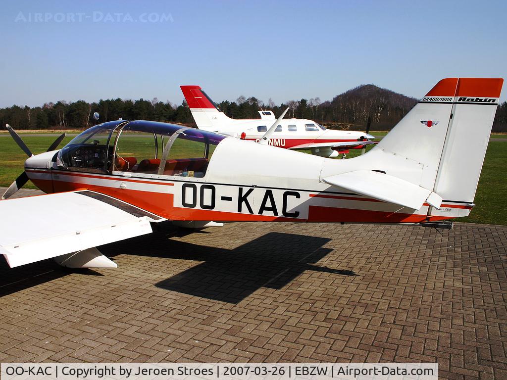 OO-KAC, Robin DR-400-180R Remorqueur Regent C/N 1404, .
