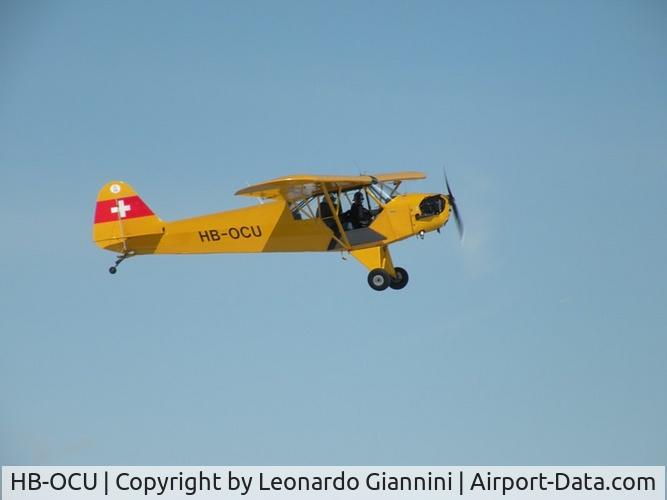 HB-OCU, 1944 Piper L-4J Grasshopper (J3C-65D) Grasshopper (J3C-65D) C/N 12842, Logo