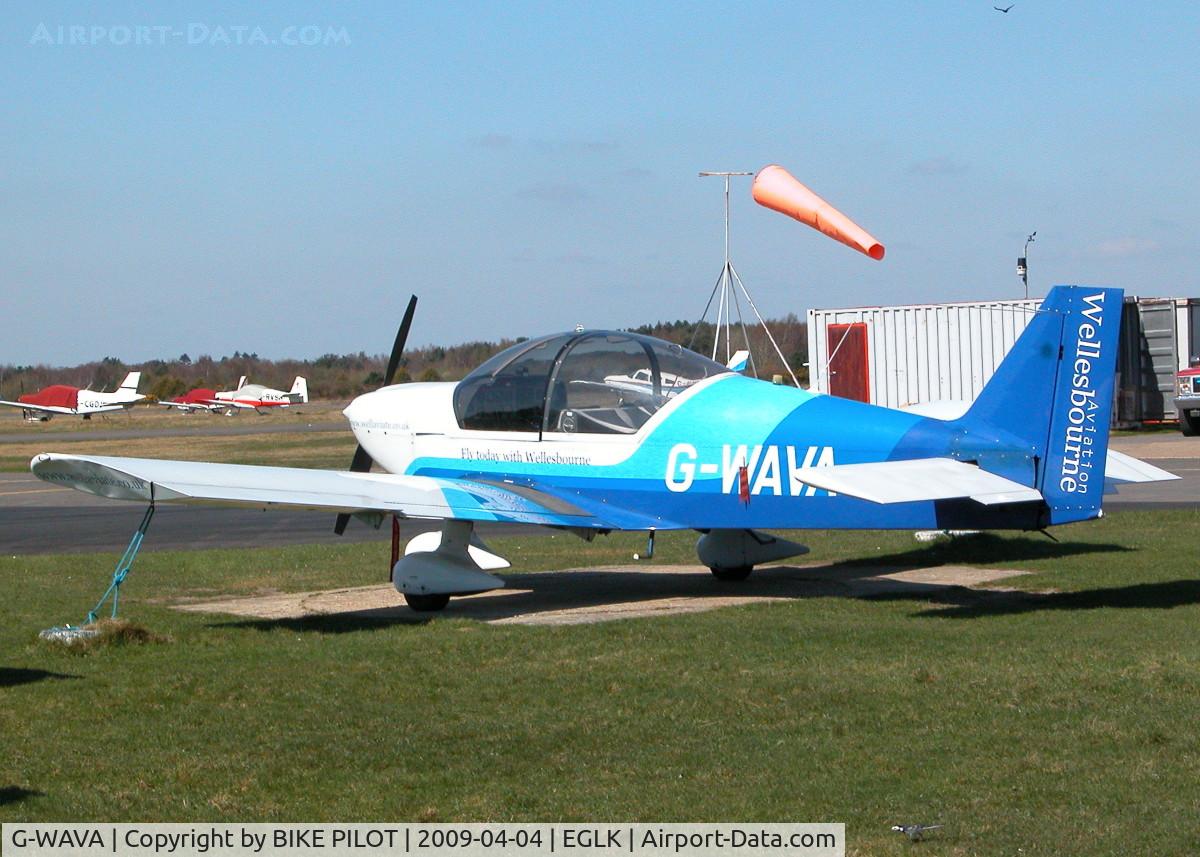G-WAVA, 2000 Robin HR-200-120B C/N 352, EX-WELLESBOURNE AVIATION ROBIN NOW OPERATED BY CABAIR