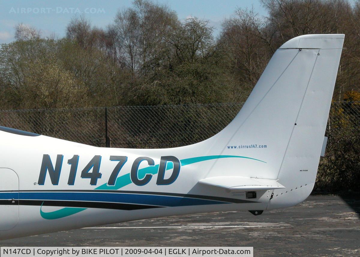 N147CD, 2000 Cirrus SR20 C/N 1043, ON THE TERMINAL APRON