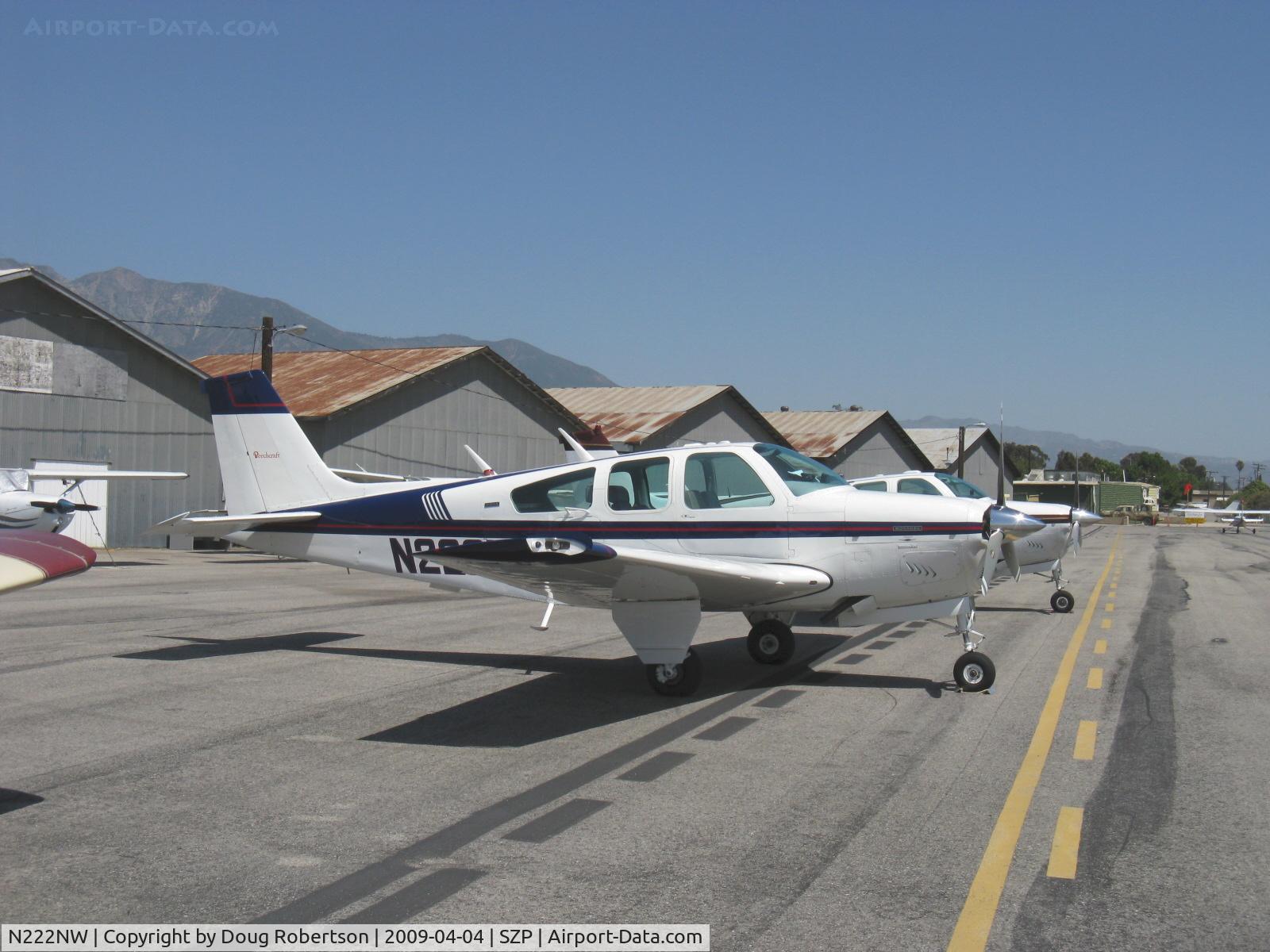 N222NW, 1975 Beech F33A Bonanza C/N CE-573, 1975 Beech F33A BONANZA, Continental IO-520-B 285 Hp
