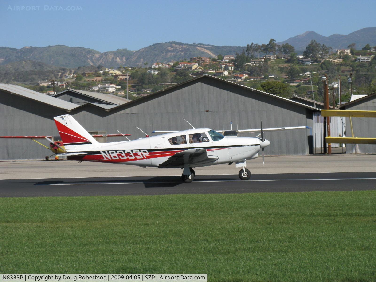 N8333P, 1963 Piper PA-24-250 Comanche C/N 24-3586, 1963 Piper PA-24-250 Comanche, Lycoming IO-540-C 250 Hp, landing roll Rwy 04