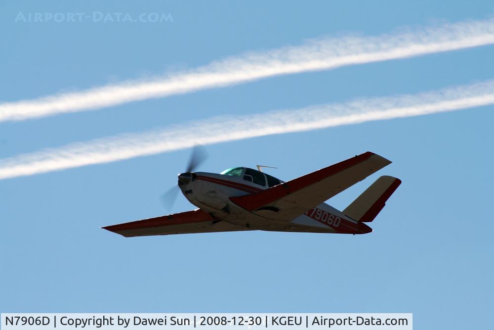 N7906D, 1957 Beech J35 Bonanza C/N D-5384, N7906D