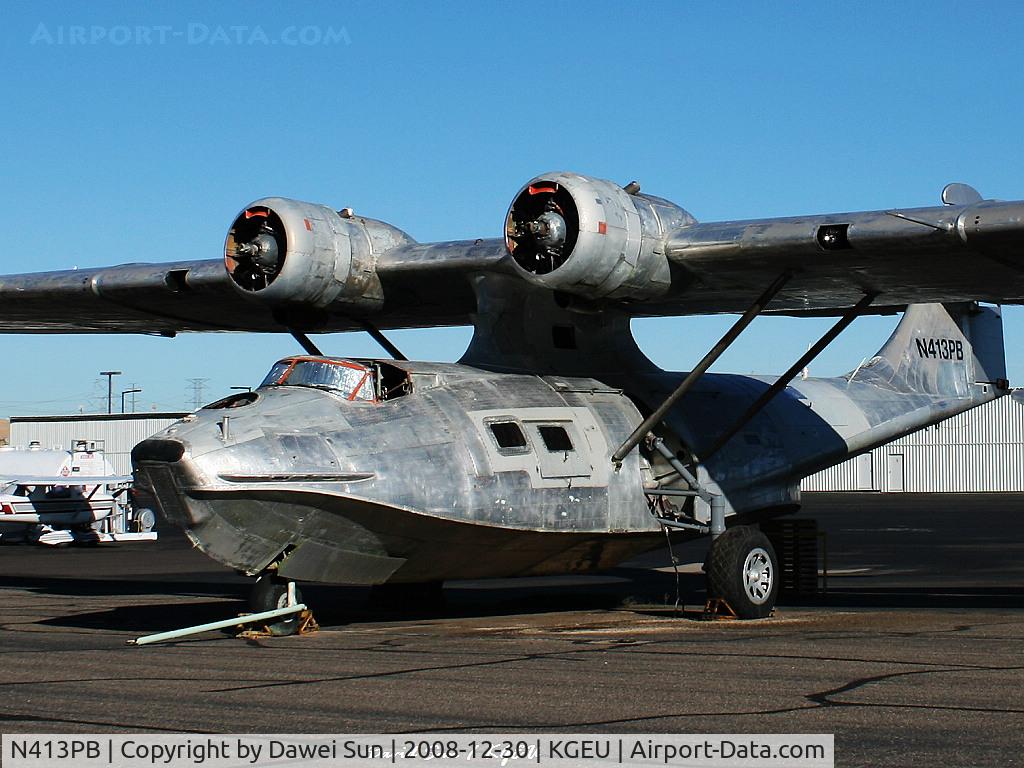 N413PB, Consolidated PBY-5A Catalina C/N CV343, KGEU