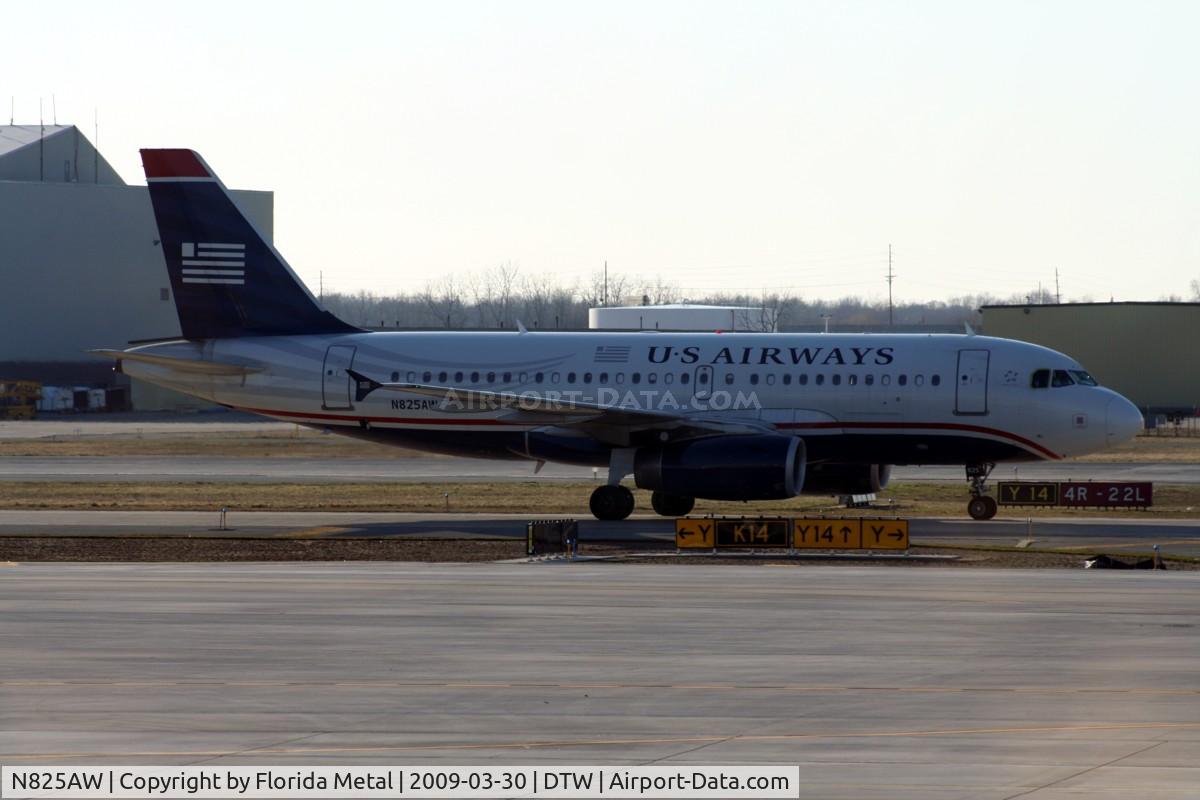 N825AW, 2001 Airbus A319-132 C/N 1527, Northwest A319
