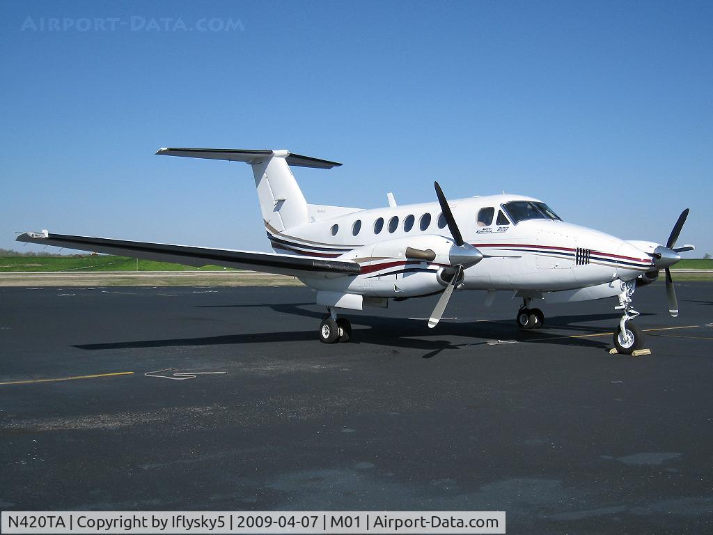 N420TA, 1978 Beech 200 C/N BB-420, N420TA BEECH 200 SUPER KING AIR