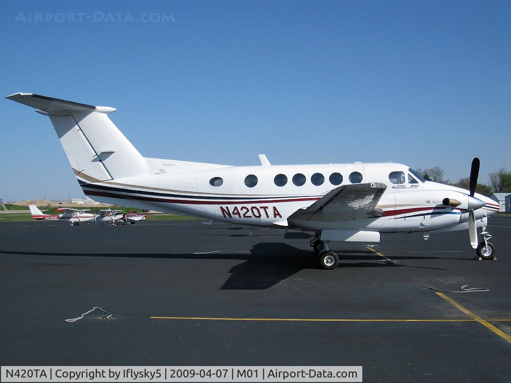 N420TA, 1978 Beech 200 C/N BB-420, N420TA BEECH 200 SUPER KING AIR