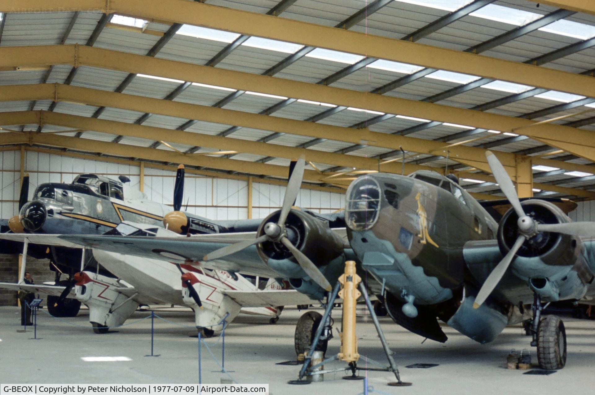 G-BEOX, Lockheed Hudson IV C/N 6464, The Strathallan Collection acquired this Hudson in 1973 and is seen here at the 1977 Open Day.