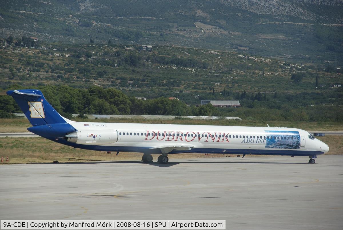 9A-CDE, 1981 McDonnell Douglas MD-82 (DC-9-82) C/N 48066, MD-82