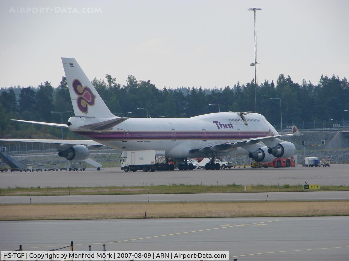 HS-TGF, 2003 Boeing 747-4D7 C/N 33770, B747
