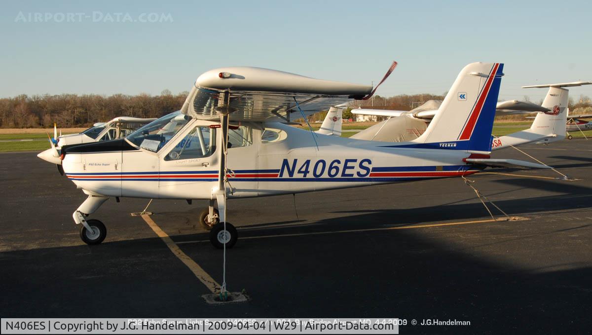 N406ES, 2006 Tecnam P-92 Echo Super C/N 964, at Bay Bridge Airport MD