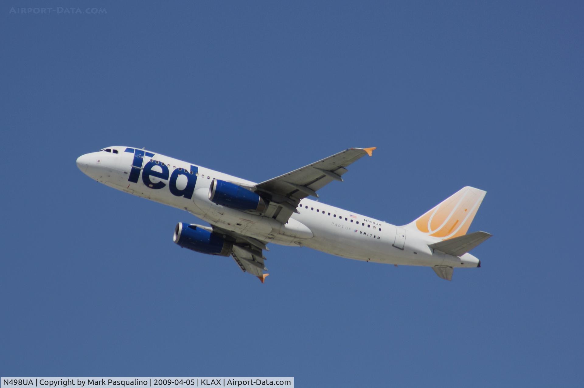 N498UA, 2002 Airbus A320-232 C/N 1865, Airbus A320