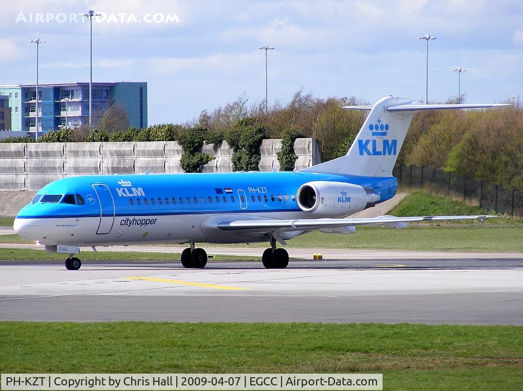PH-KZT, 1995 Fokker 70 (F-28-0070) C/N 11541, KLM Cityhopper