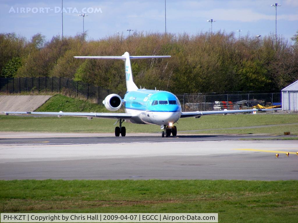 PH-KZT, 1995 Fokker 70 (F-28-0070) C/N 11541, KLM Cityhopper