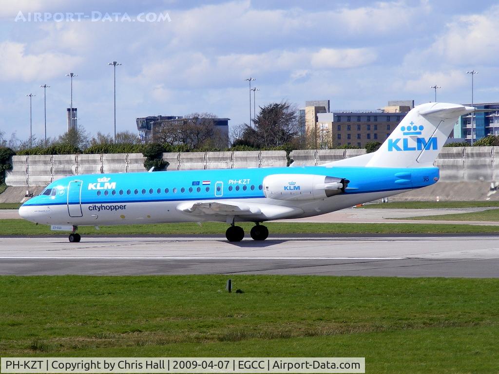 PH-KZT, 1995 Fokker 70 (F-28-0070) C/N 11541, KLM Cityhopper