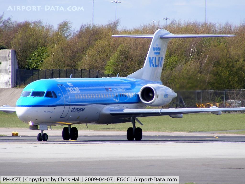PH-KZT, 1995 Fokker 70 (F-28-0070) C/N 11541, KLM Cityhopper