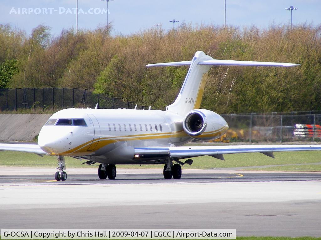 G-OCSA, 2007 Bombardier BD-700-1A11 Global 5000 C/N 9241, GLOBAL TRANS HOLDINGS