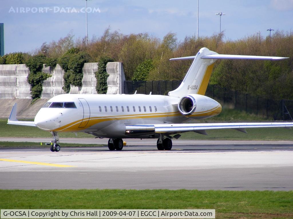 G-OCSA, 2007 Bombardier BD-700-1A11 Global 5000 C/N 9241, GLOBAL TRANS HOLDINGS