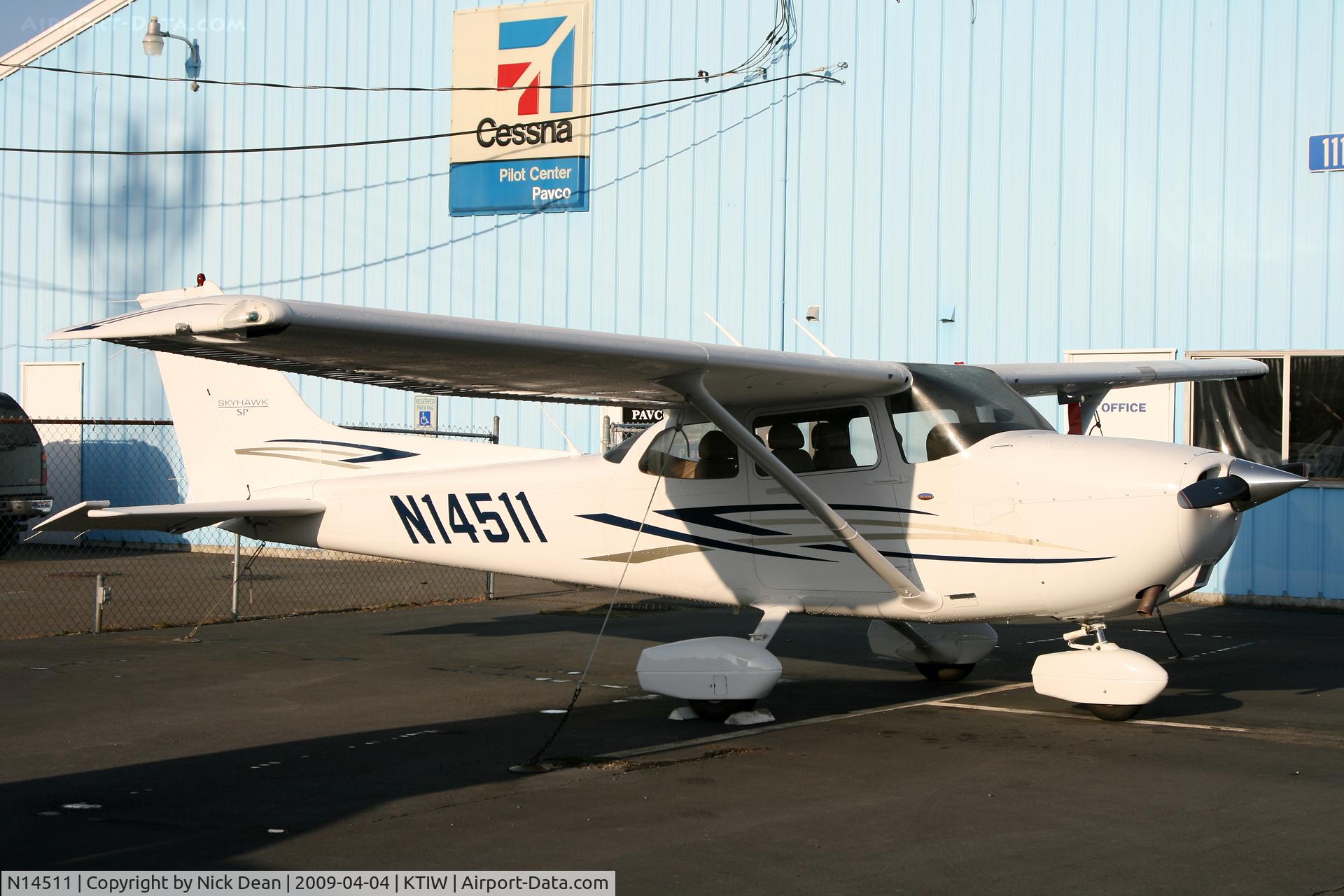 N14511, 2007 Cessna 172S C/N 172S10582, KTIW