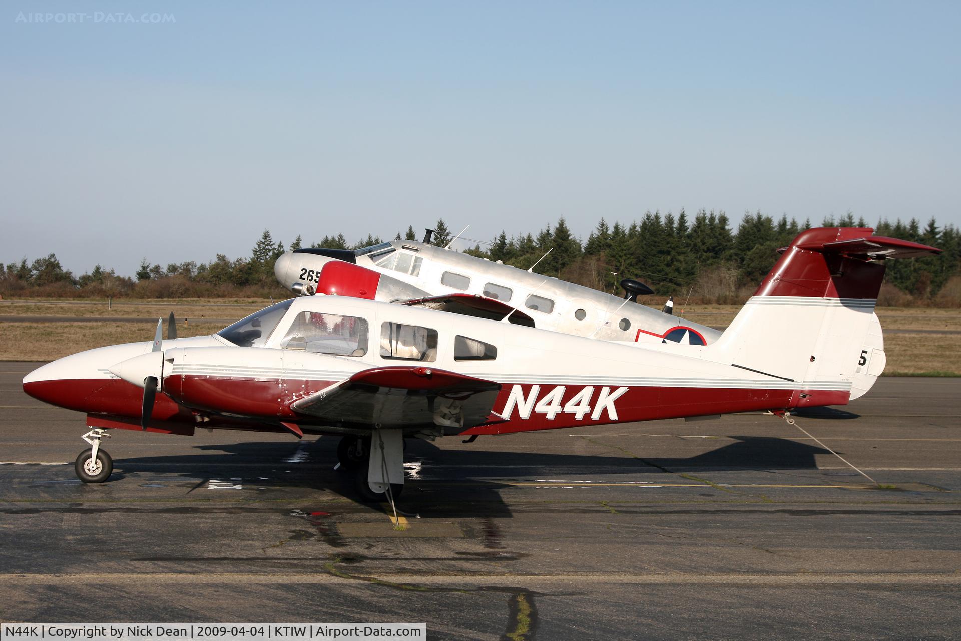 N44K, 1978 Piper PA-44-180 Seminole C/N 44-7995010, KTIW