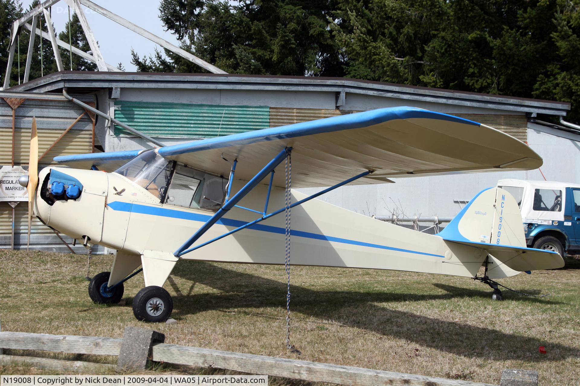 N19008, 1937 Taylorcraft A C/N 114, WA05