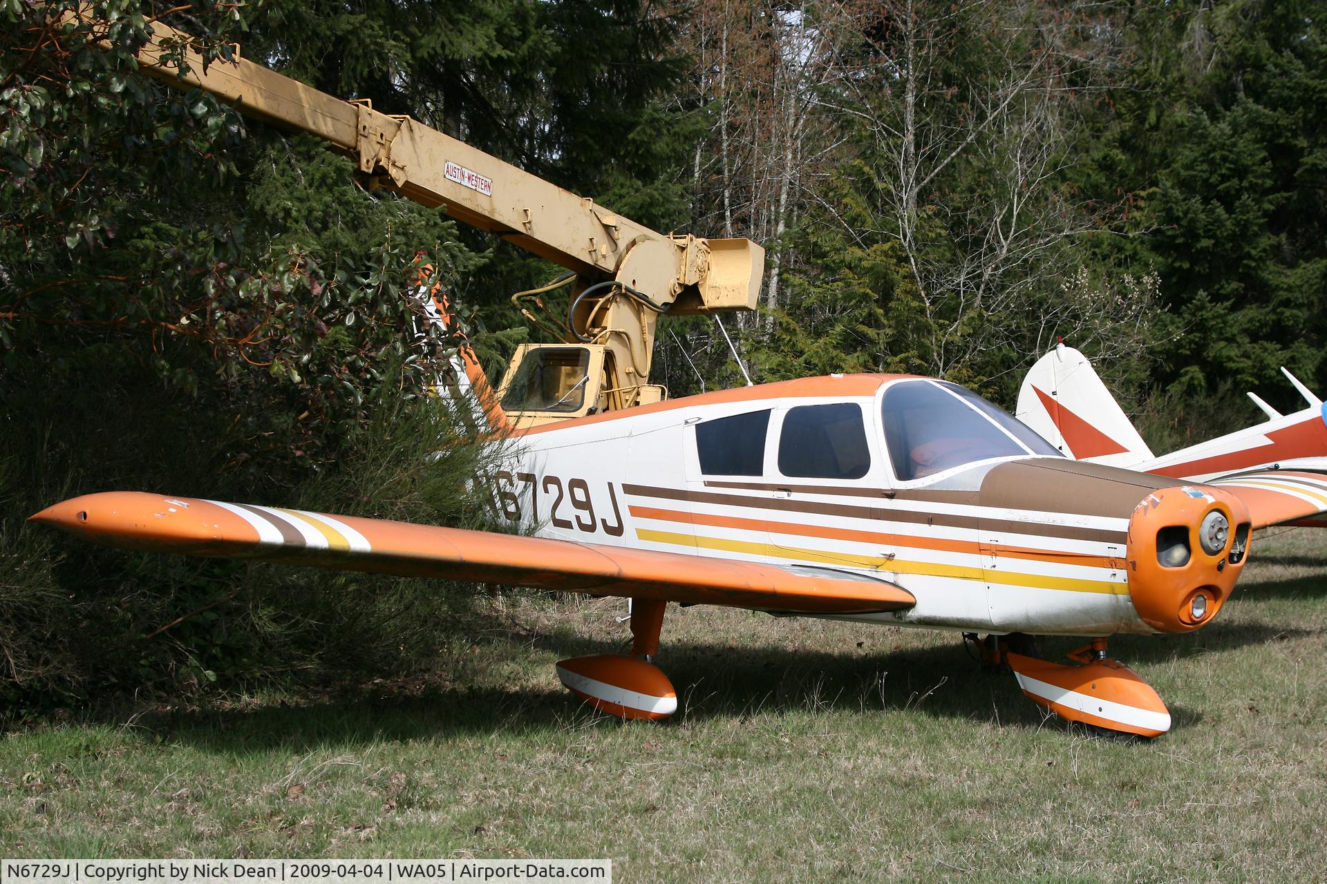N6729J, 1968 Piper PA-28-140 C/N 28-24438, WA05
