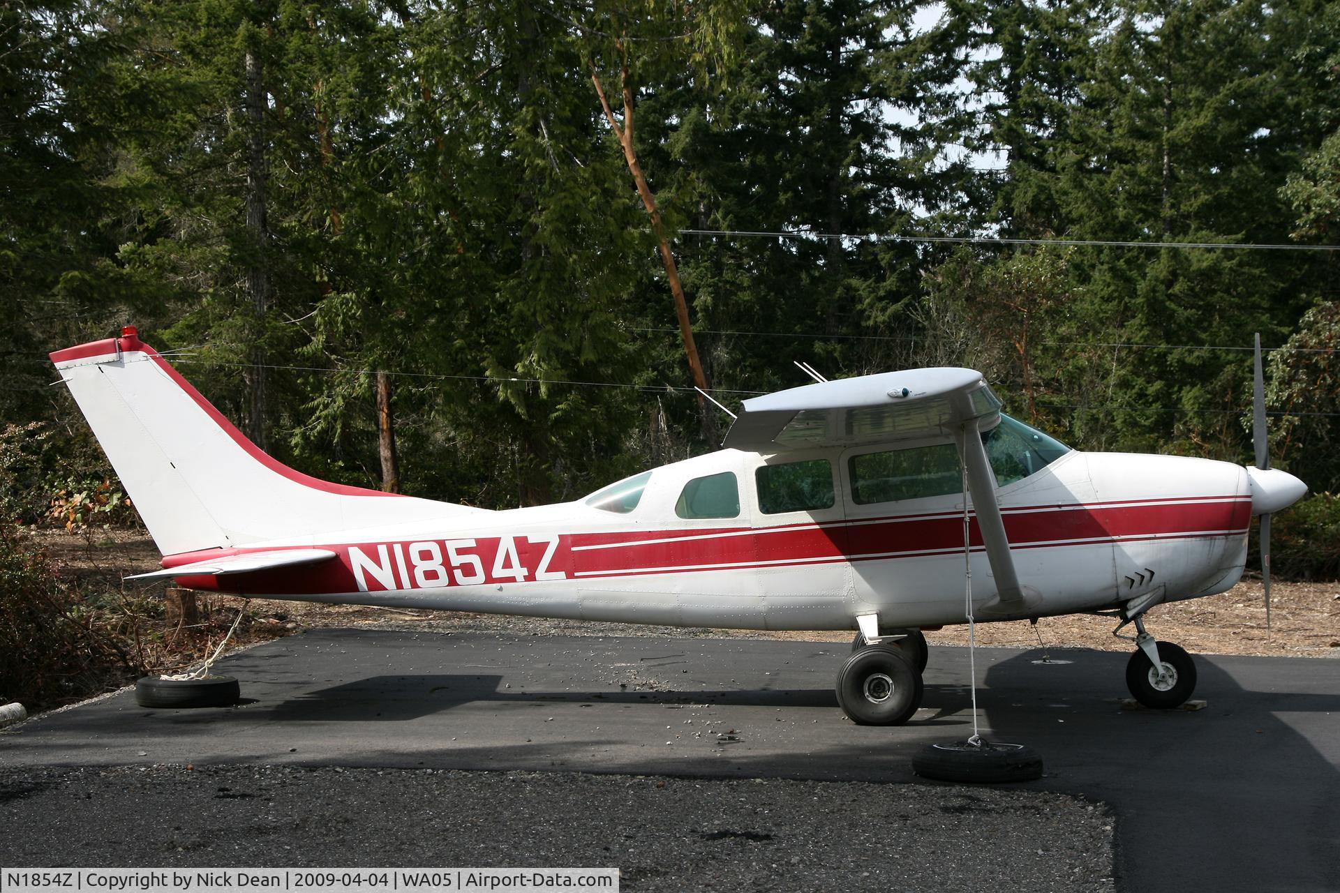 N1854Z, 1962 Cessna 210-5(205) C/N 2050054, WA05