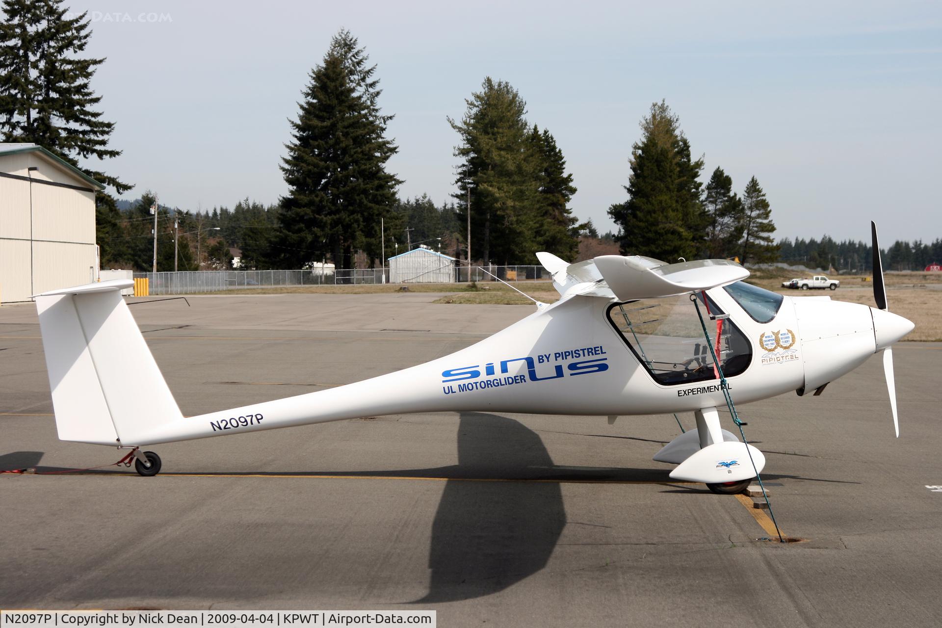 N2097P, Pipistrel Sinus 912 C/N 206S9121106KIT49, KPWT