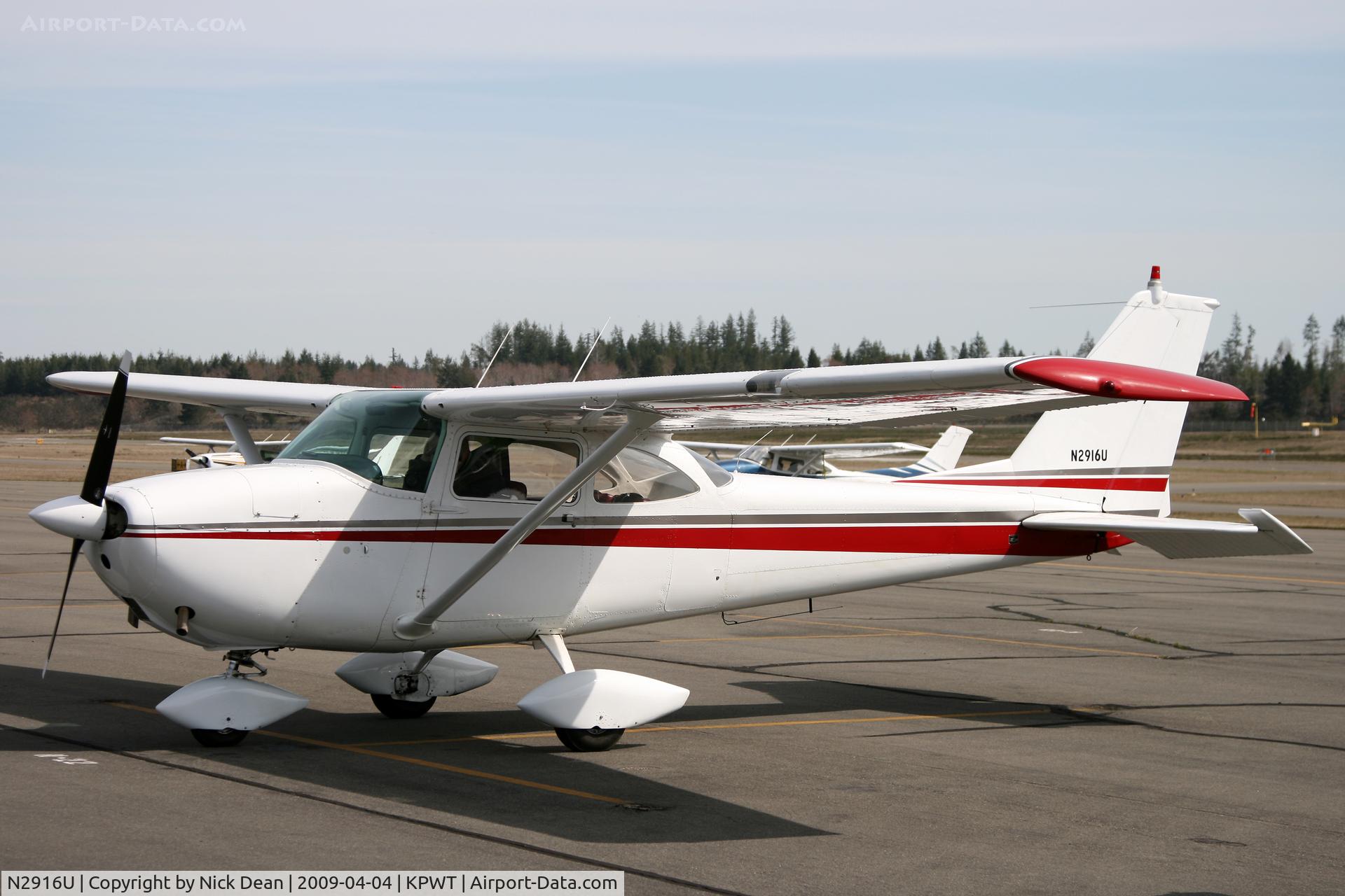 N2916U, 1963 Cessna 172D C/N 17250516, KPWT
