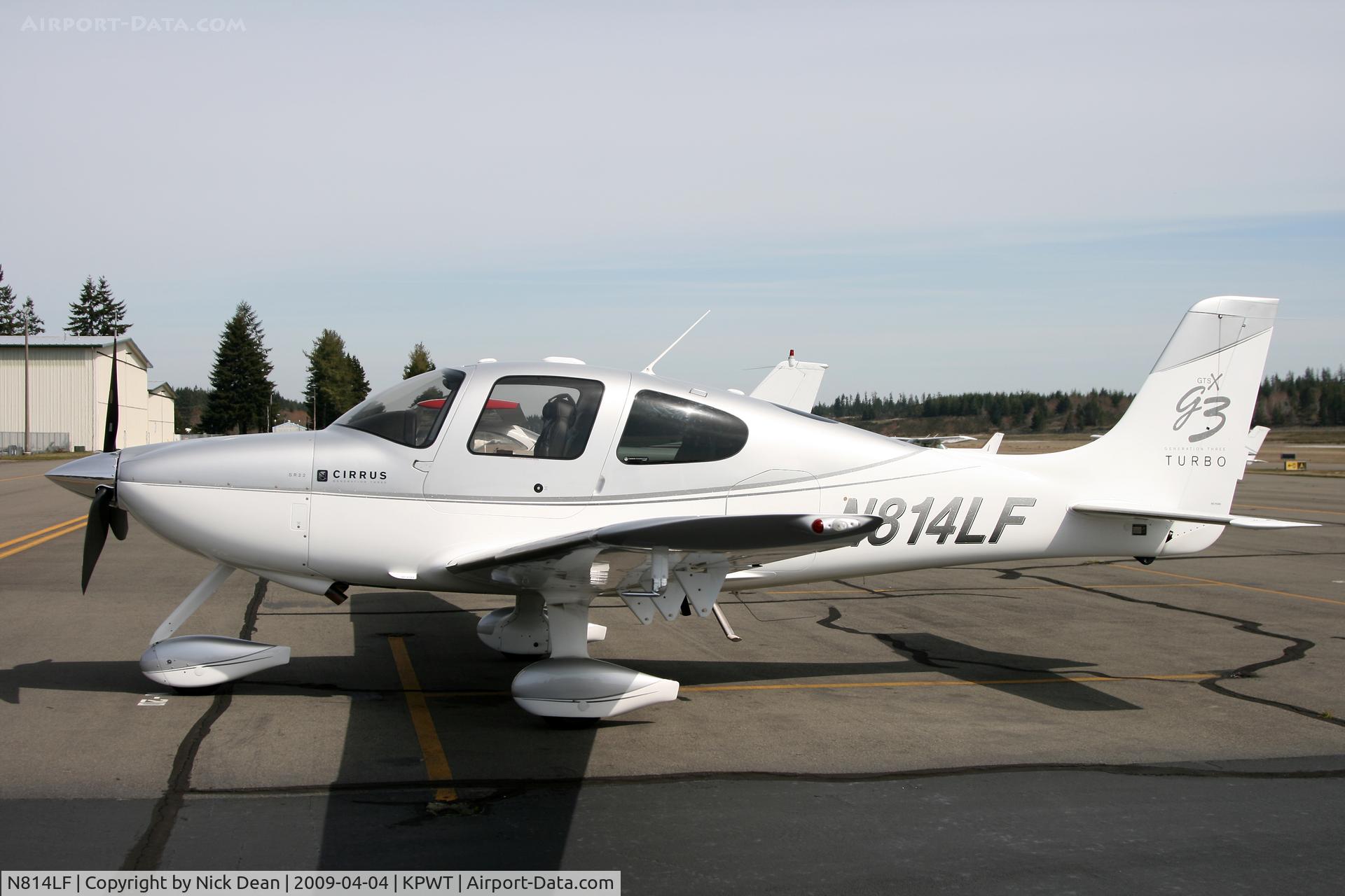 N814LF, 2008 Cirrus SR22 C/N 3159, KPWT